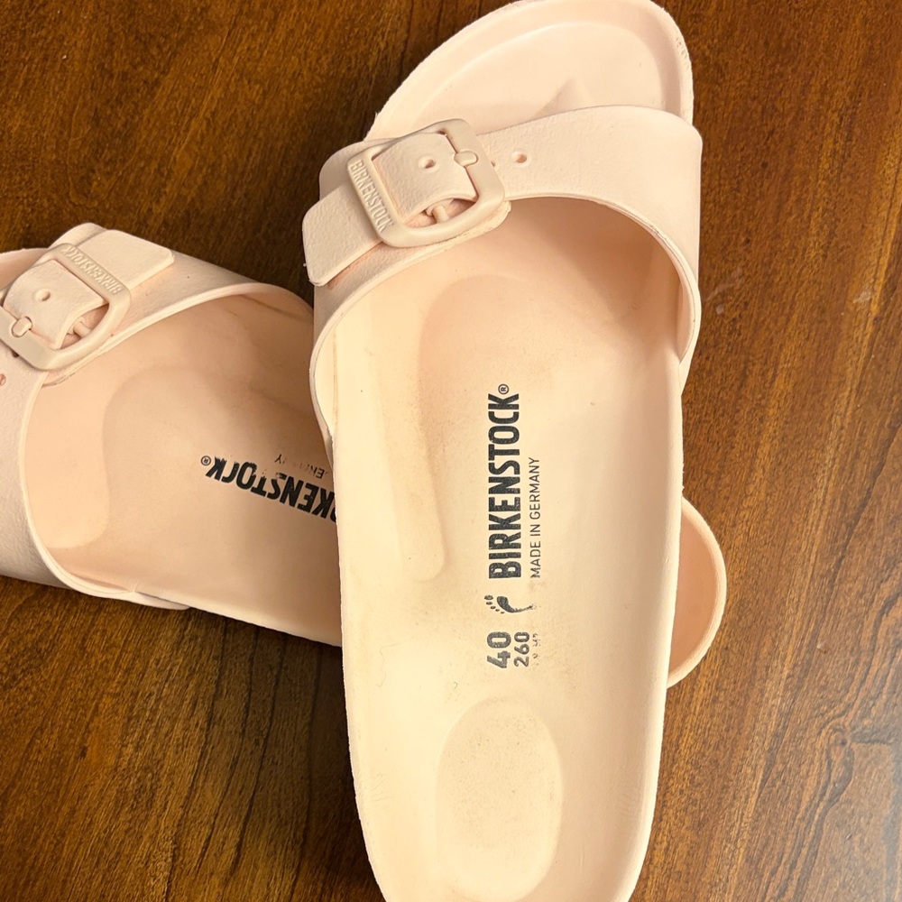 Birkenstock Women's Light Pink Sandals Madrid EVA size 40